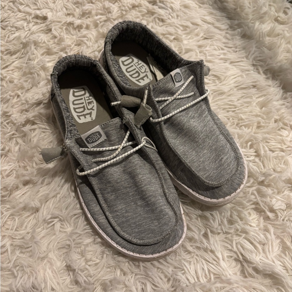 Hey Dude Gray Casual Shoes